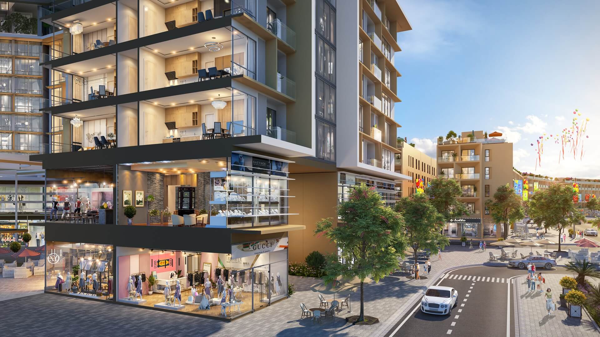 shophouse khối đế sun porto town bãi cháy hạ long