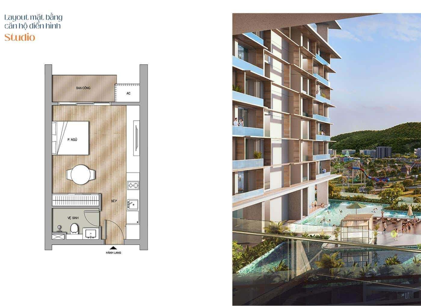 thiết kế căn hộ sun porto town bãi cháy hạ long