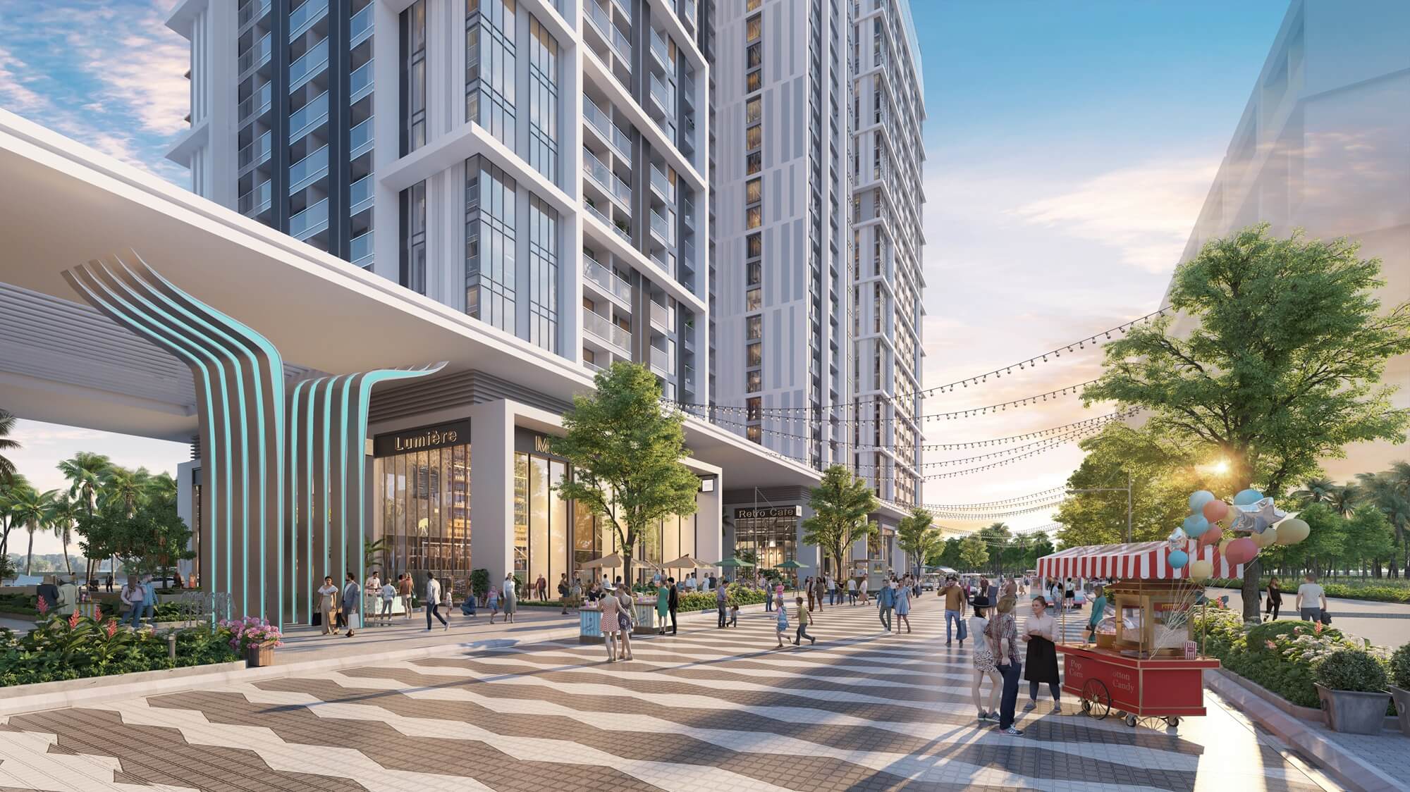 tiện ích dự án sun festo town hạ long