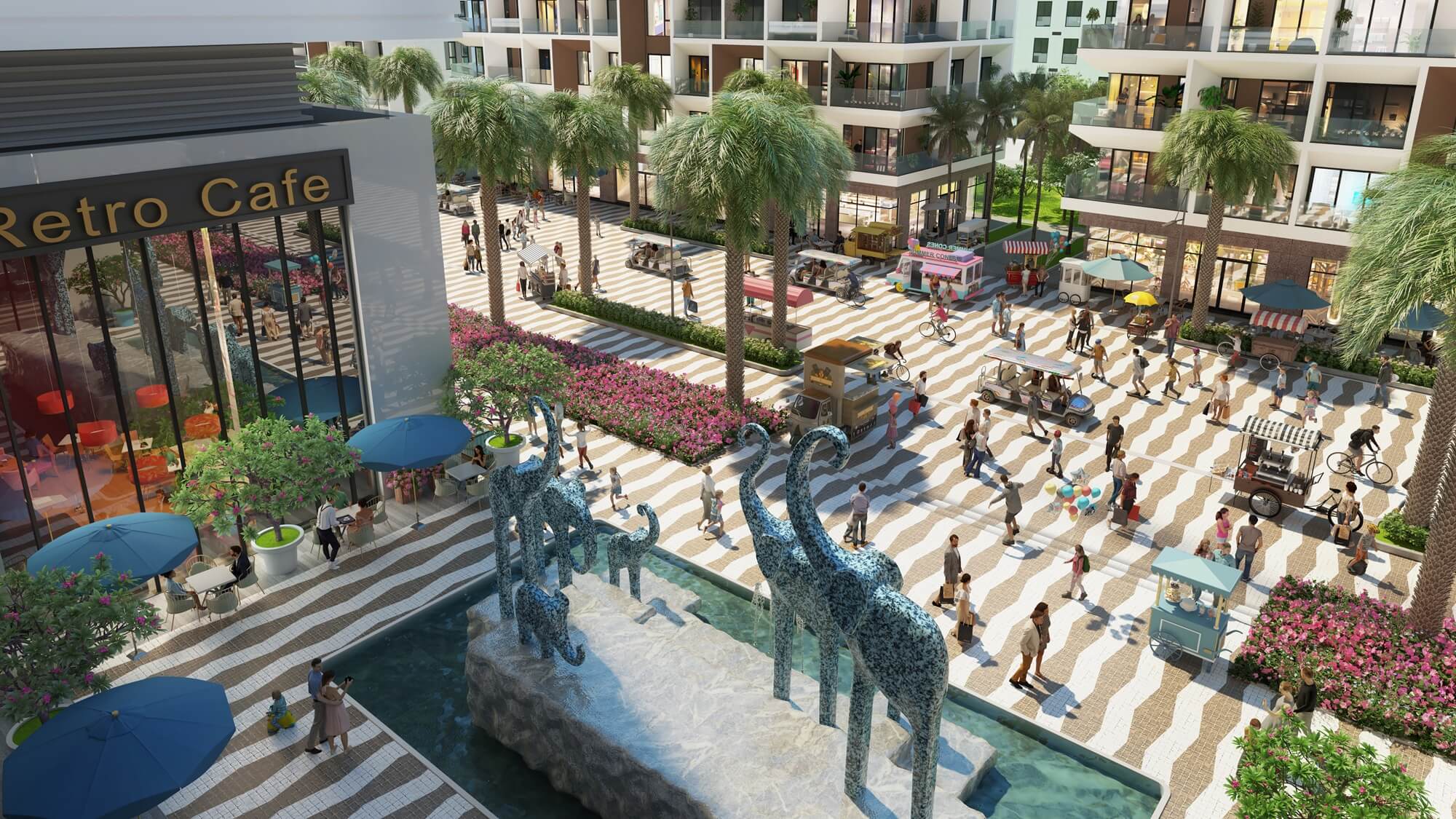 tiện ích dự án sun festo town hạ long