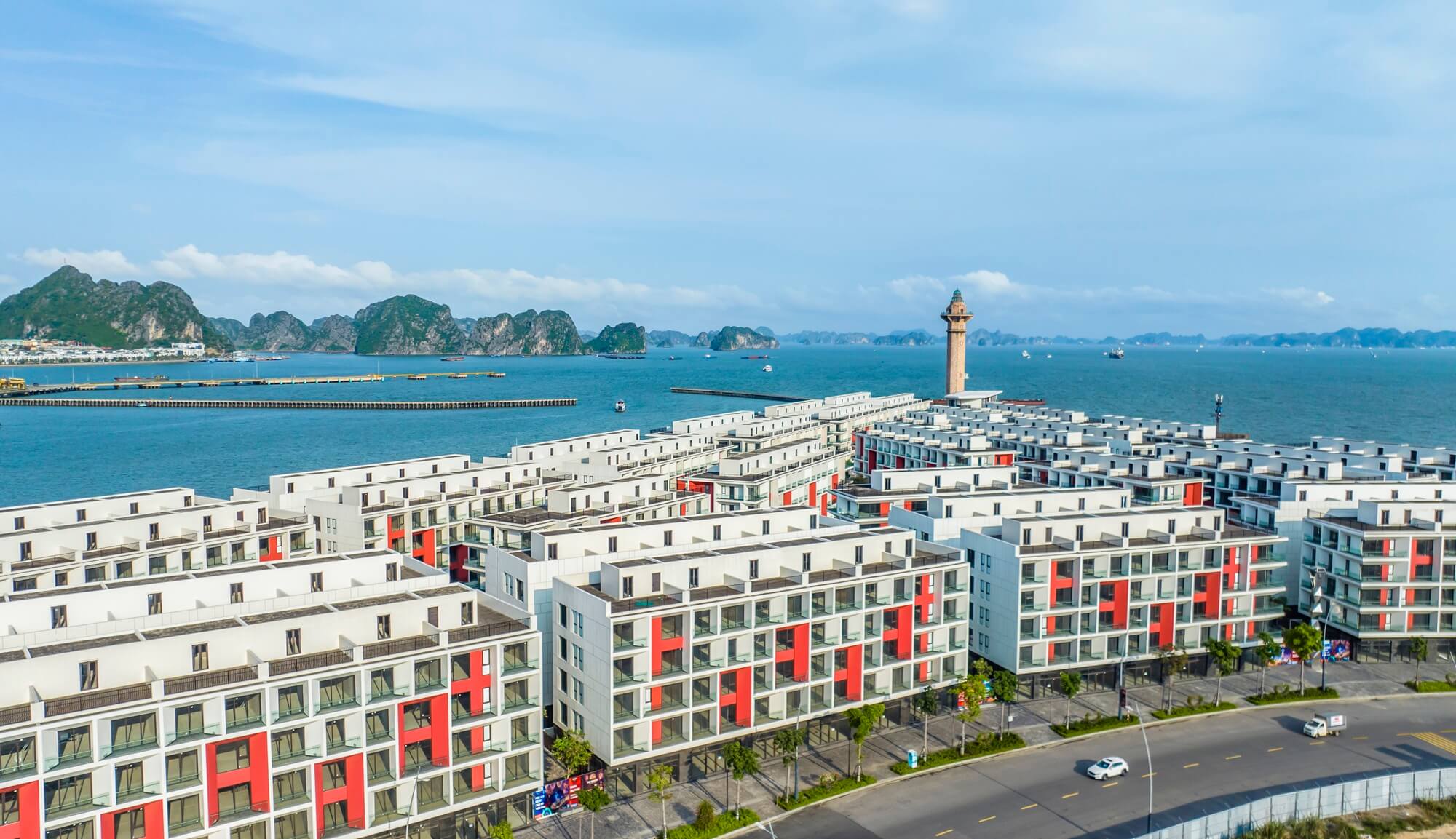 hình ảnh thực tế shophouse sun porto town hạ long